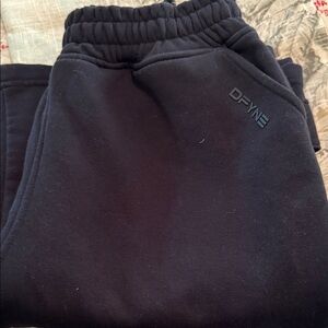 DFyne Women's Cargo Black Jogger Pants